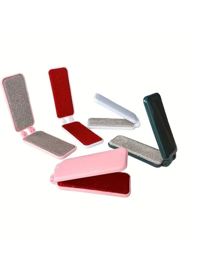 Pink Reusable Electrostatic Lint Pet Hair Remover Double Sided Brush For Clothes Furniture - Image 5