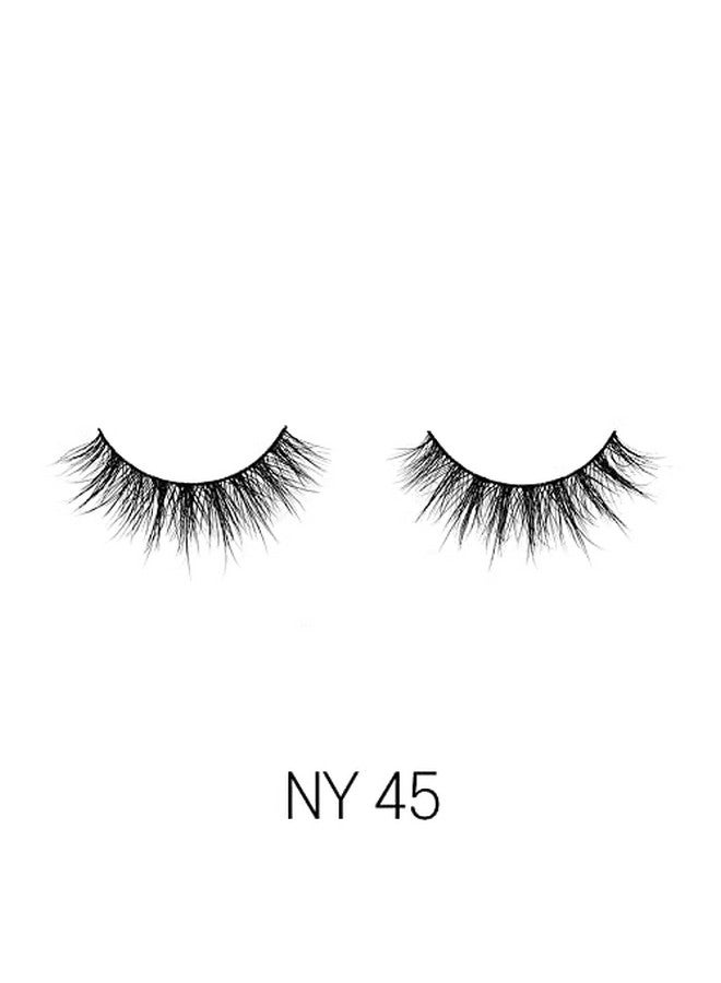 لافلير رموش ثلاثية الأبعاد من شعر المنك الطبيعي بنسبة 100%، مكياج فاخر، طبيعي، خفيف، عصري، متنوع، قابل لإعادة الاستخدام، رموش متعددة الطبقات من شعر المنك الطبيعي (Ny45) - Image 2