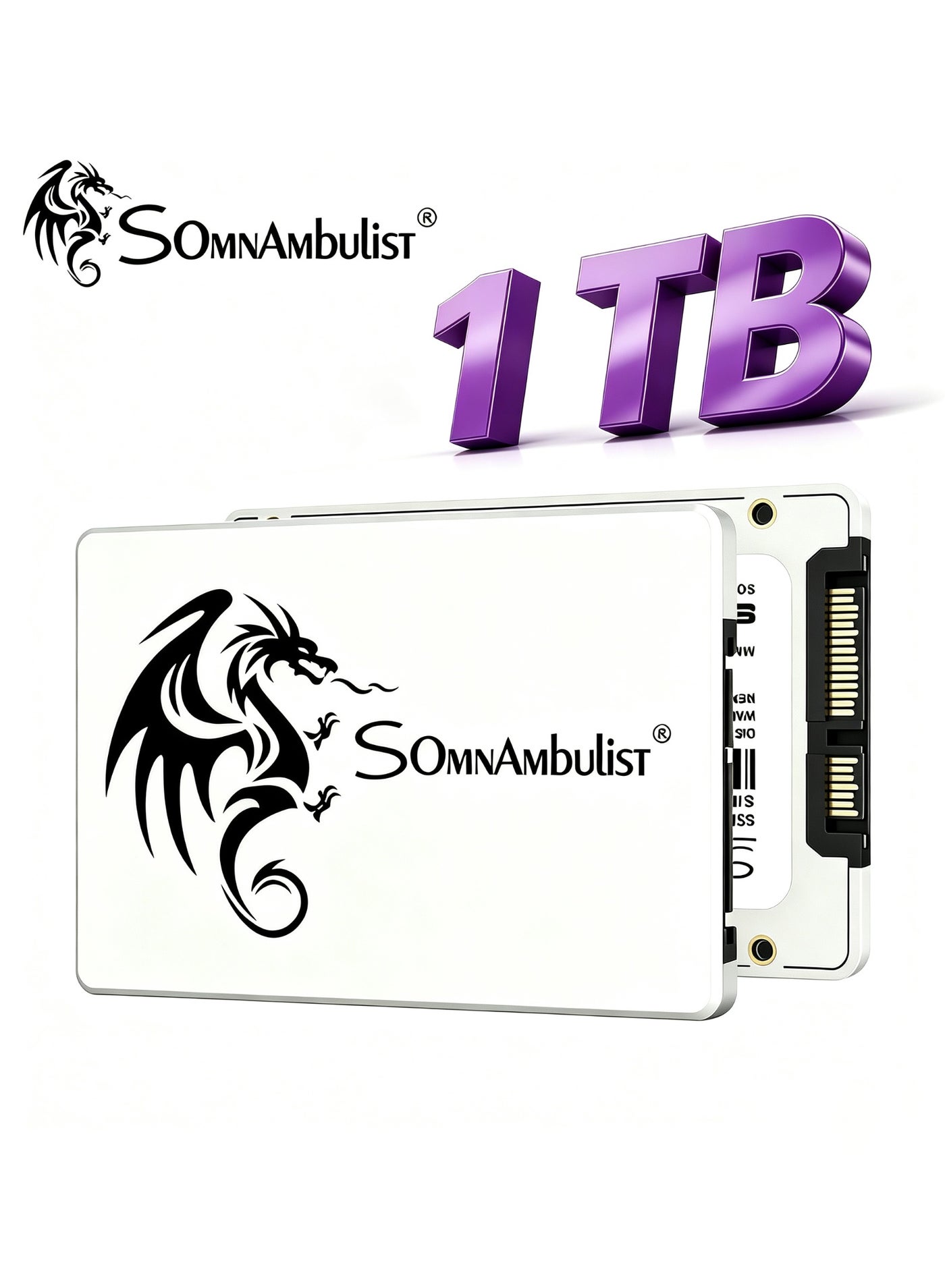 سومنامبيولست سومنامبيولست قرص SSD داخلي 2.5 بوصة سعة 1000 جيجابايت