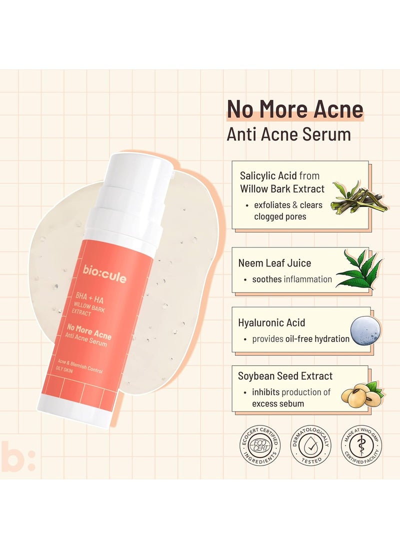 Biocule No More Acne Anti Acne Serum 30ml  - Image 2