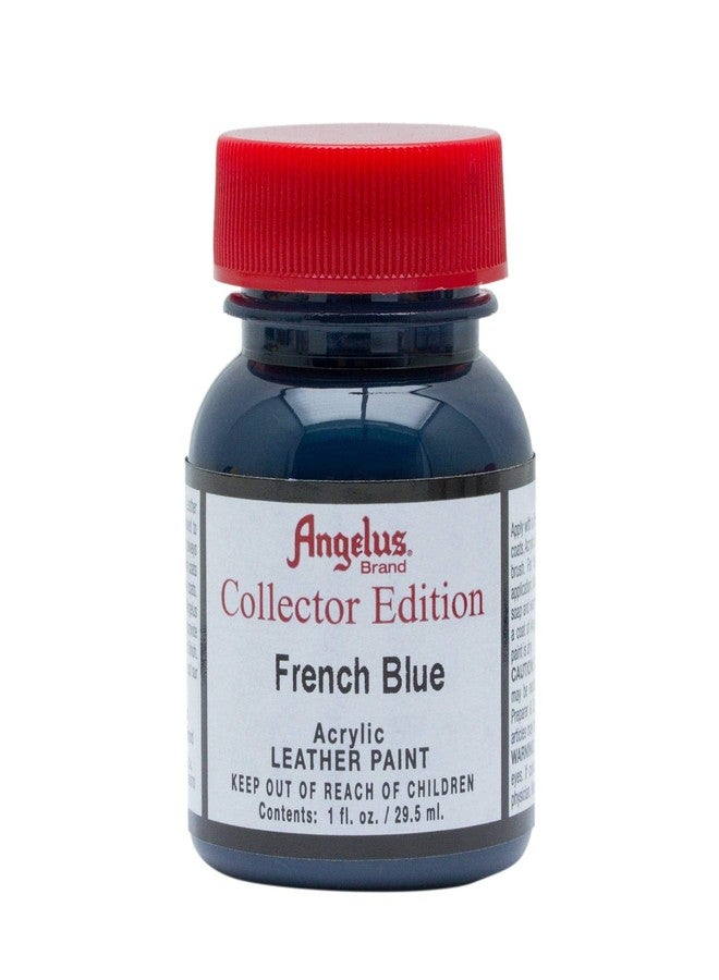 Angelus Collector Edition Acrylic Leather Paint for Sneaker Customizing, Shoes, Boots, Jackets, Bags, & More- Navy French Blue - Image 1