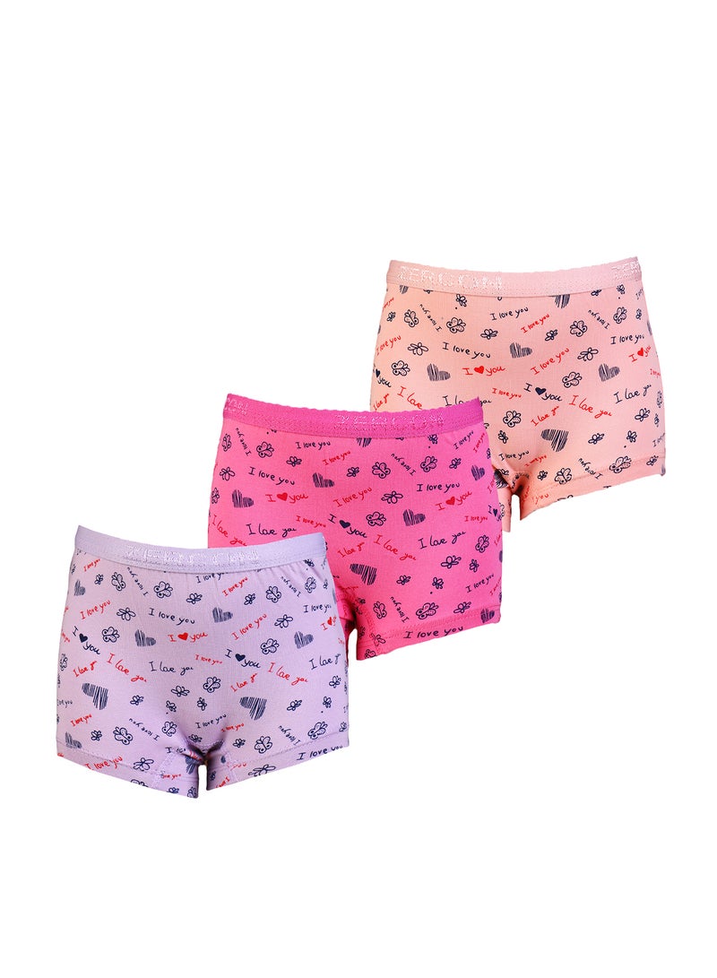 Zercon Underwear set of 3 boxers for girls 11046 - Image 1