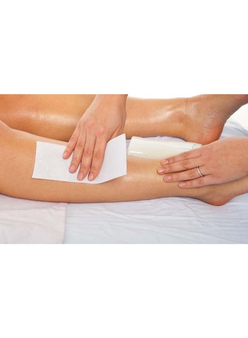 LA PERLA TECH  500 Pack Non-Woven Wax Strips for Facial and Body Hair Removal, Professional Depilatory Paper - Image 2