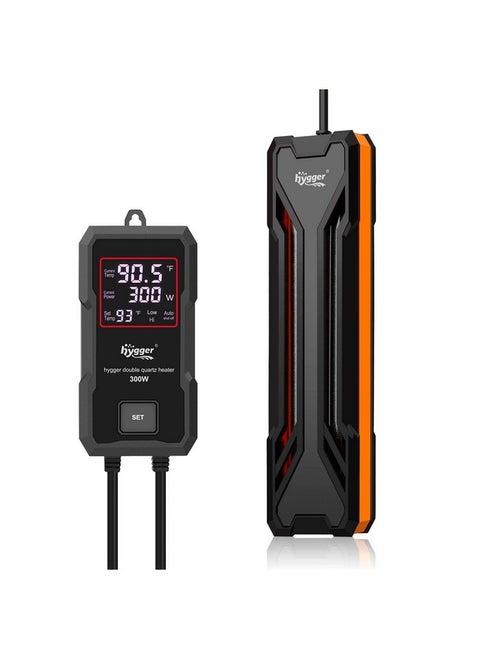 Aquarium Heater 300W/500W/800W/1000W, Submersible Fish Tank Heater With Digital Led Controller And Intelligent Leaving Water Automatically Stop Heating System, For Freshwater And Saltwater