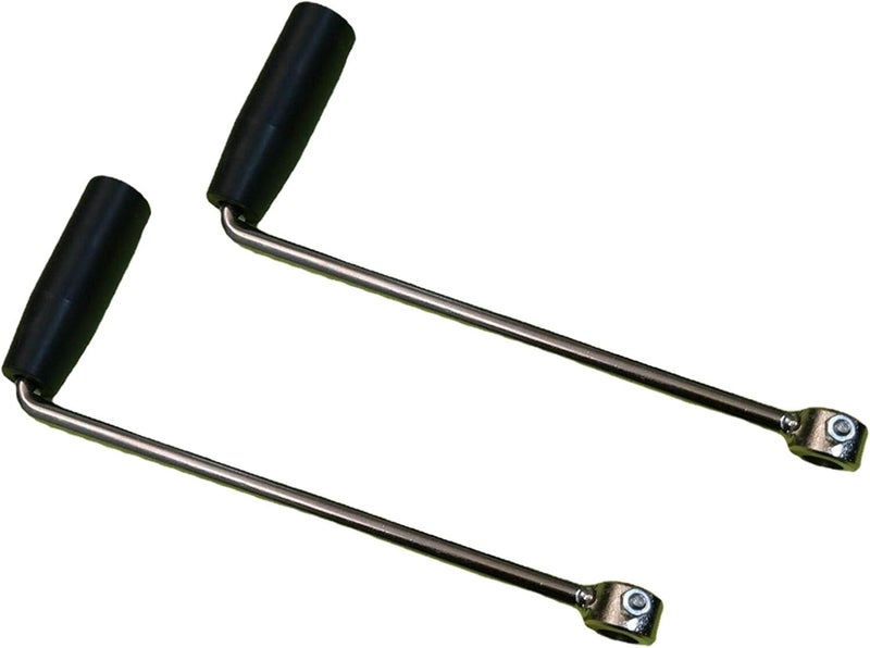 2pcs Manual Generator Crank Handle Replacement Parts for Portable Power Generators Hand Operated Starter Handlebar Accessory for Emergency Outdoor Use - Image 1
