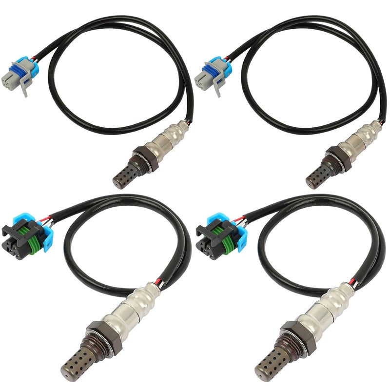 AZHZ Upstream Downstream Oxygen Sensor Set for Cadillac Escalade, Chevrolet Silverado, GMC Sierra, and Hummer H2 - Image 1