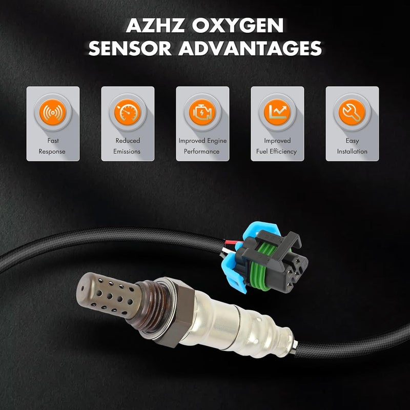 AZHZ Upstream Downstream Oxygen Sensor Set for Cadillac Escalade, Chevrolet Silverado, GMC Sierra, and Hummer H2 - Image 4