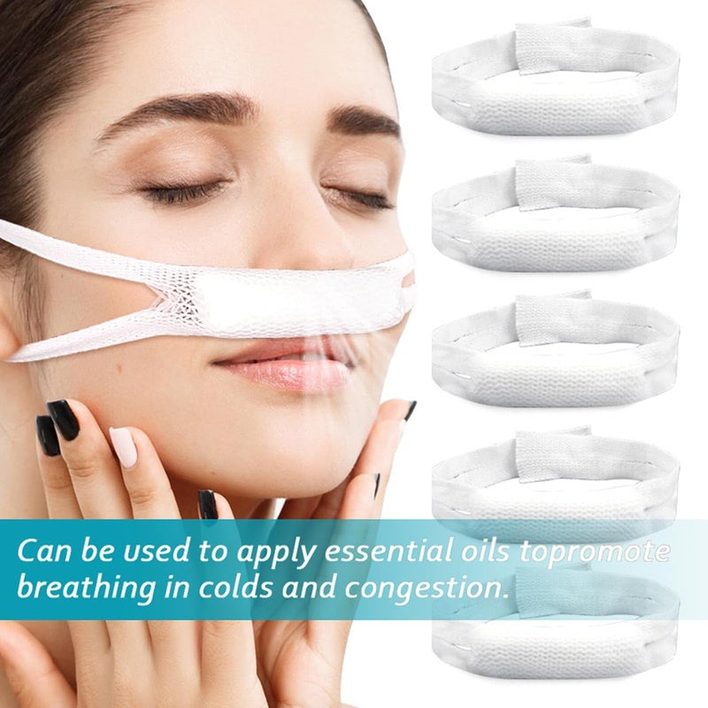 30 Pcs External Nasal Bandage Elastic Bandage for use After Nasal Surgery Dressing Rack with high Nasal Absorption Capacity - Image 2