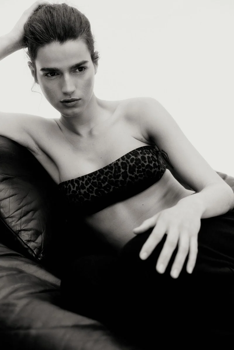 H&M Padded jersey bandeau bra