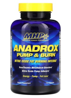 MHP Anadrox Pump & Burn 112 Capsules 