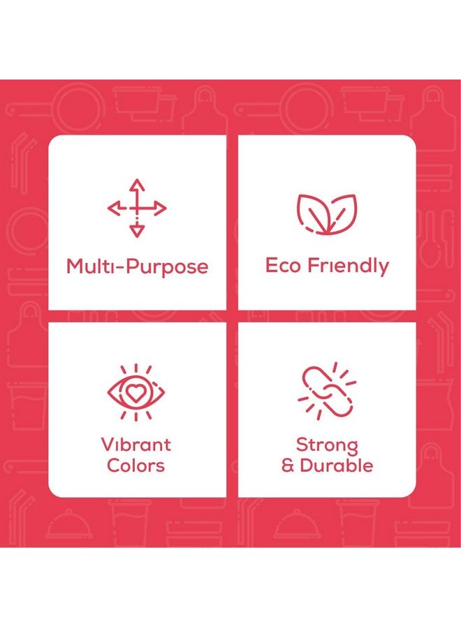 قوستو جوستو [3 أونصة - 100 كوب ورقي صغير، أكواب صغيرة للاستخدام مرة واحدة لغسول الفم - صديقة للبيئة ومتعددة الاستخدامات - بنقشة زهور - Image 3