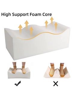 XiuWoo Portable BBL Pillow, Seat Pillows, Brazilian Seat Lift Pillows Post Surgery Recovery, Buttocks Support Cushions, Seat Cushion Pillow, Hip Raise Pillow, Leg Support for Car Office Computer Chair  - Image 5