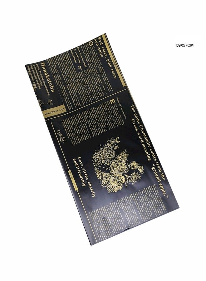 3A FEATURETAIL Printed Waterproof Flower Gift Wrapping Paper|Flower Bouquets Diy Crafts, Premium Gift Wrapping Sheets (Pack Of 15 Korean Wrapping Paper Sheets, Mix Colors),Assorted - Image 3