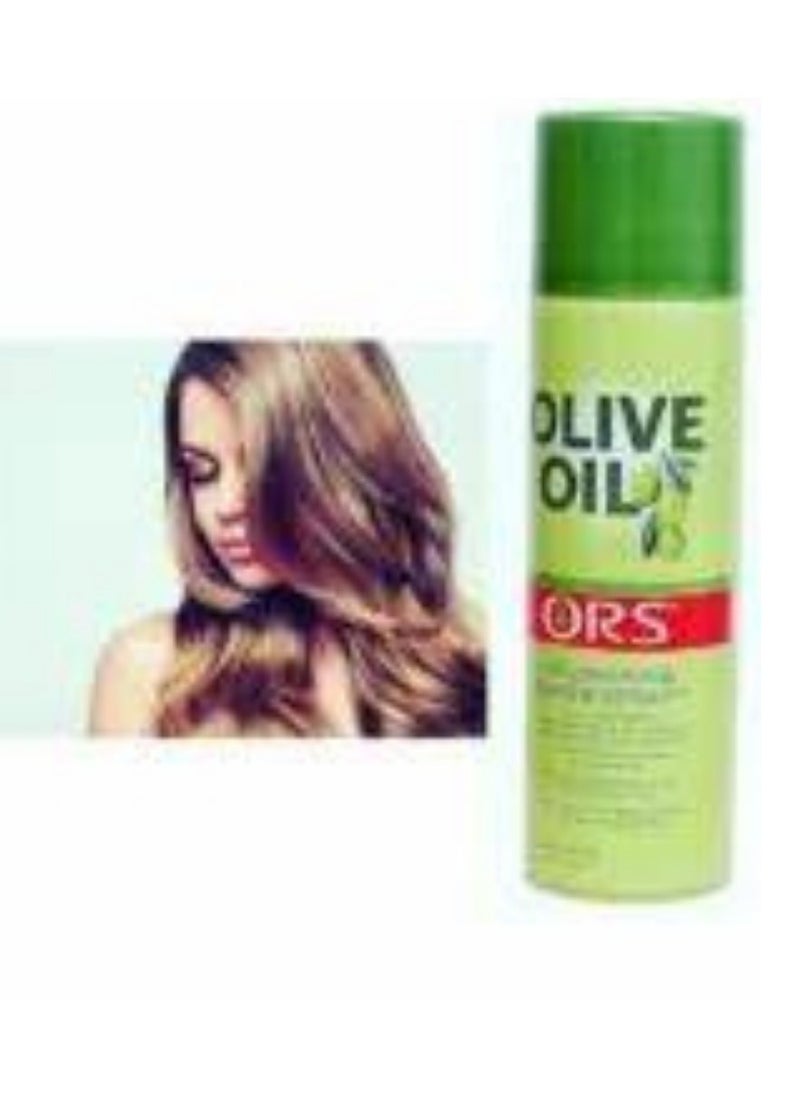 ORS - Olive Oil Nourishing Hair Sheen Spray 450ml | Provides Natural, Healthy Sheen to Dry & Thirsty Hair | For Smooth, Shiny & Frizz Free Hair - Image 1