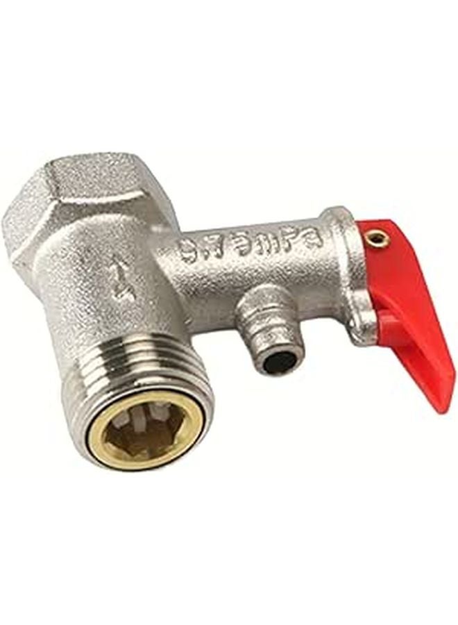 Copper Pressure Relief Valve For Electric Water Heater 1 2 Inch - Image 1