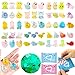 CIYOJA 50 Pcs Mystery Bag Easter Day Gifts for Kids Mini Resin Animals Glow in The Dark Figurines Mini Figures Blind Bags for DIY Crafts Fairy Garden Decor Dollhouse Accessories Party Favors - Image 2
