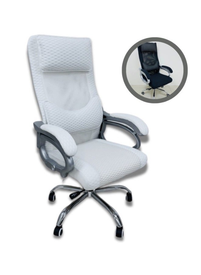 SMART HOME Gaming Chair Adjustable  with Armrest and Head Support Pillow, Office Chair with Adjustable Armrests, 360 Degree Rotatable Seat and Chair  - Image 4