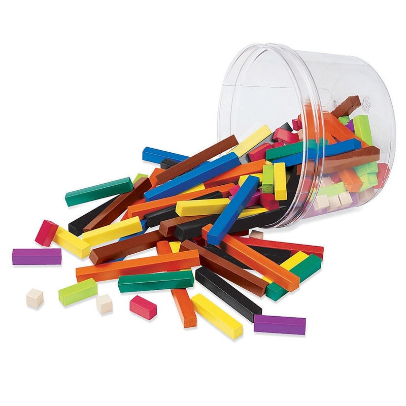 Learning Resources Cuisenaire Rods Small Group Set: 155 Piece Plastic Set - Image 4