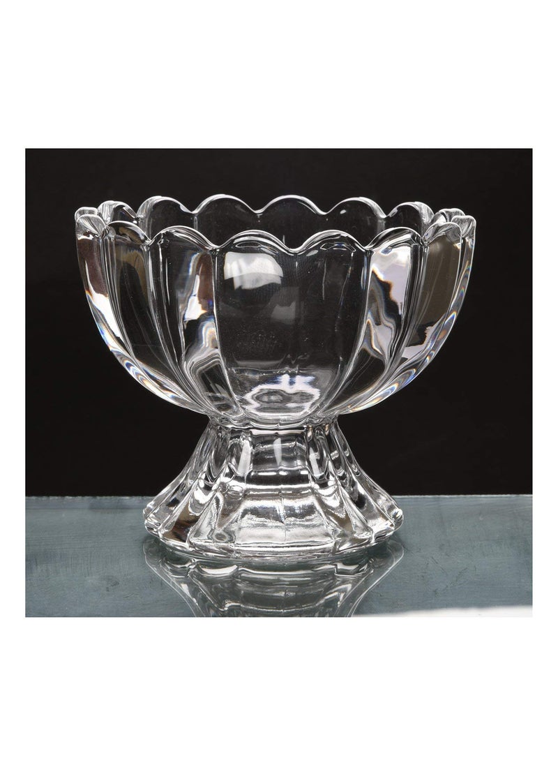 DD RETAILS DD RETAILS Ice Cream Bowls Salad Dessert Serving Bowls Tableware Set 120 ml Crystal Clear Bowl 6  - Image 4