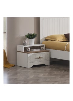 Home Box Listro 1-Drawer Nightstand with Shelf 54.2 x 43.2 x 43 cm  - Image 1