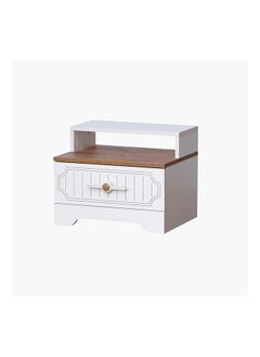 Home Box Listro 1-Drawer Nightstand with Shelf 54.2 x 43.2 x 43 cm  - Image 2