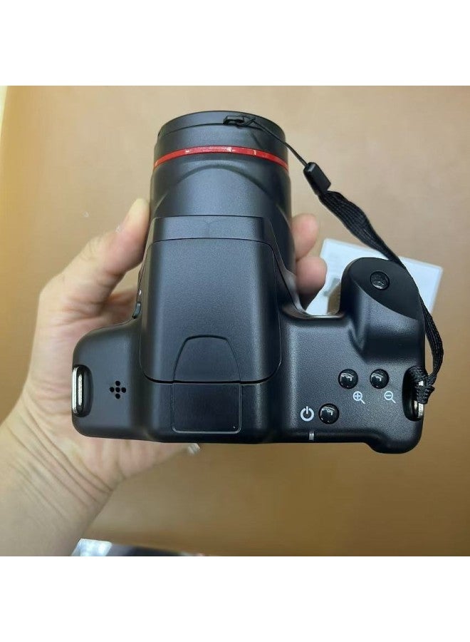 Generic Hot Sale HD Digital Camcorder Camera Household Small SLR Dry Battery 16X Zoom-Body Color:Black - Image 5
