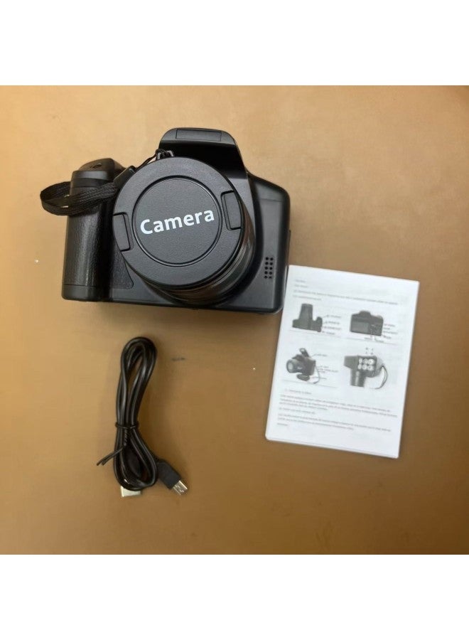 Generic Hot Sale HD Digital Camcorder Camera Household Small SLR Dry Battery 16X Zoom-Body Color:Black - Image 4