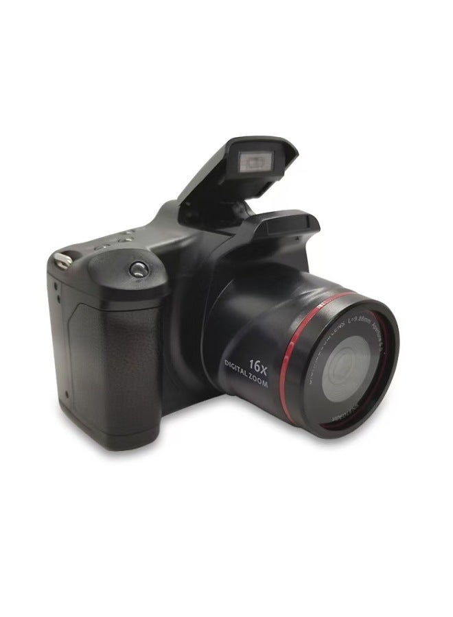Generic Hot Sale HD Digital Camcorder Camera Household Small SLR Dry Battery 16X Zoom-Body Color:Black - Image 1