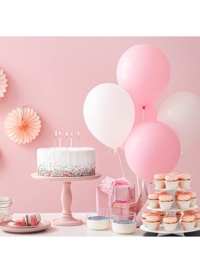 حامل كب كيك ، حامل كب كيك ابيض، حامل كب كيك من 3 طبقات، حامل كب كيك من الورق المقوى للحفلات، حامل كب كيك متعدد الطبقات (عبوة واحدة، ابيض) - Image 2