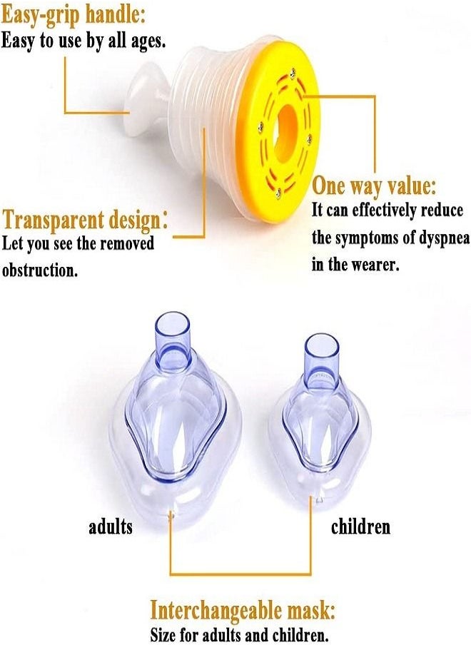 Generic Choking Rescue Device Home Kit for Adult and Children First Aid Kit  - Image 3