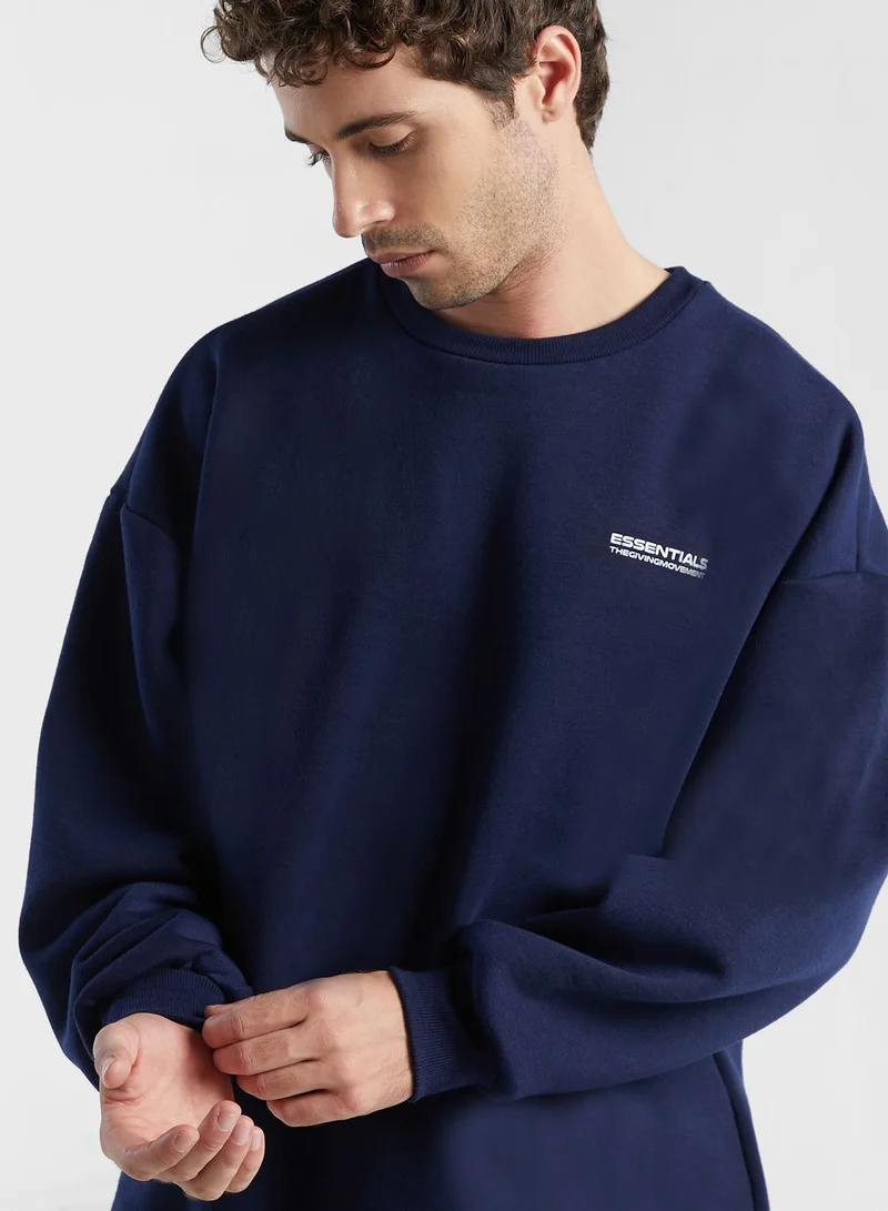The Giving Movement Regular Sweatshirt