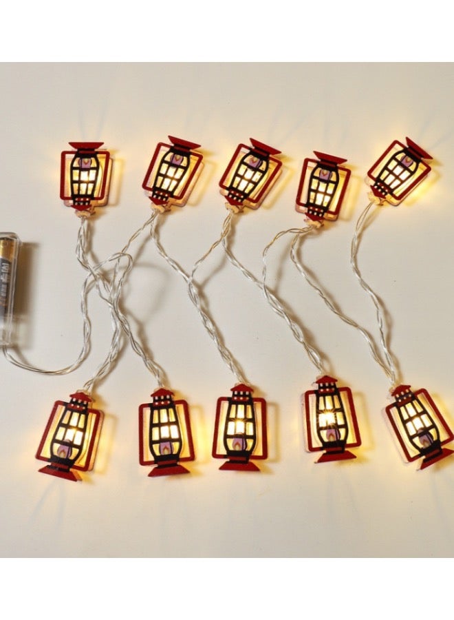 Generic 10LEDs 2meter Decorative String Light for Indoor and Outdoor,2AA Battery Box(random style)  - Image 5