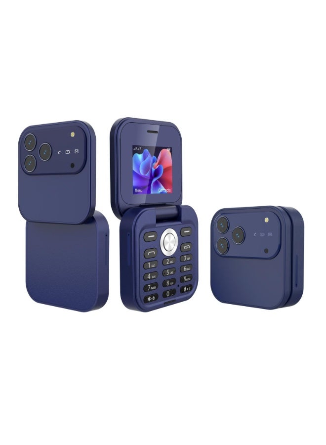 SOYES i17 Pro Max Mini Foldable Phone – Classic Keypad, Dual SIM, Elegant Compact Build - Image 1