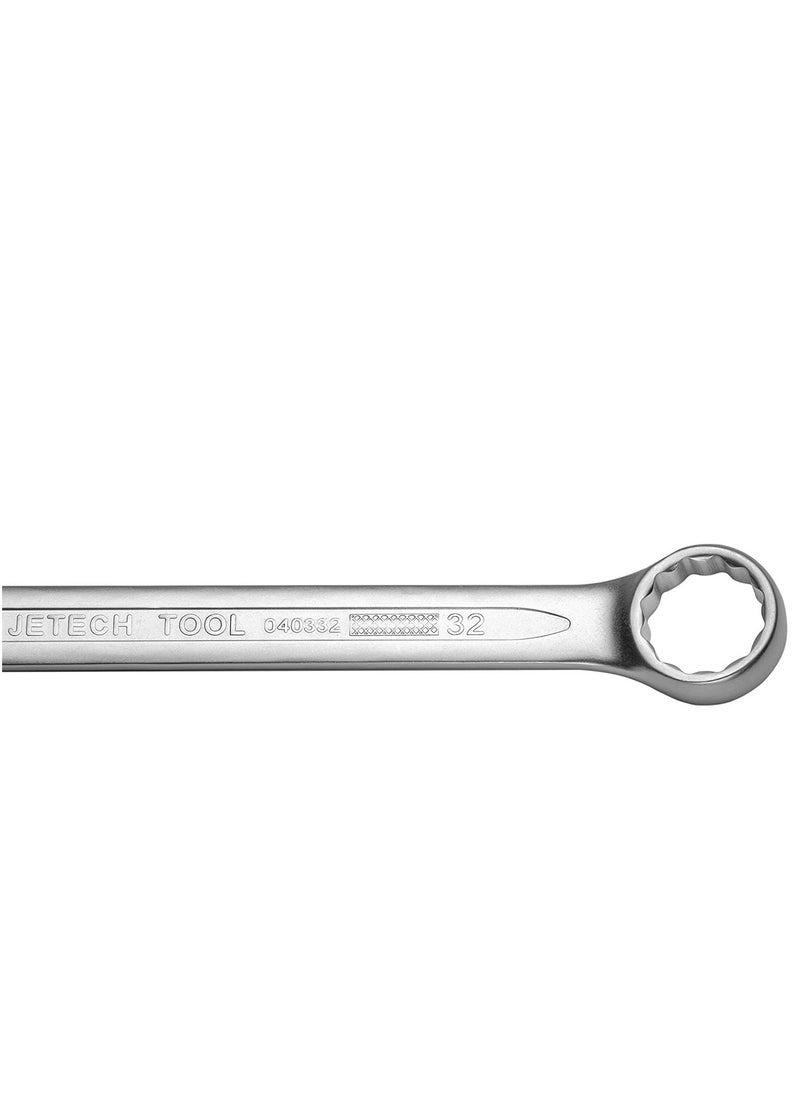 Jetech - Jetech 12PCS Metric Combination Wrench Set - Industrial Grade Spanners with 12-Point Design, 15-Degree Offset, Made with Cr-V Alloy Steel in Sand Blasted Finish, Forged, Heat-Treated, Size 6mm-32mm - Image 1