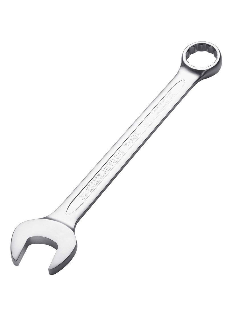 Jetech - Jetech 12PCS Metric Combination Wrench Set - Industrial Grade Spanners with 12-Point Design, 15-Degree Offset, Made with Cr-V Alloy Steel in Sand Blasted Finish, Forged, Heat-Treated, Size 6mm-32mm - Image 1