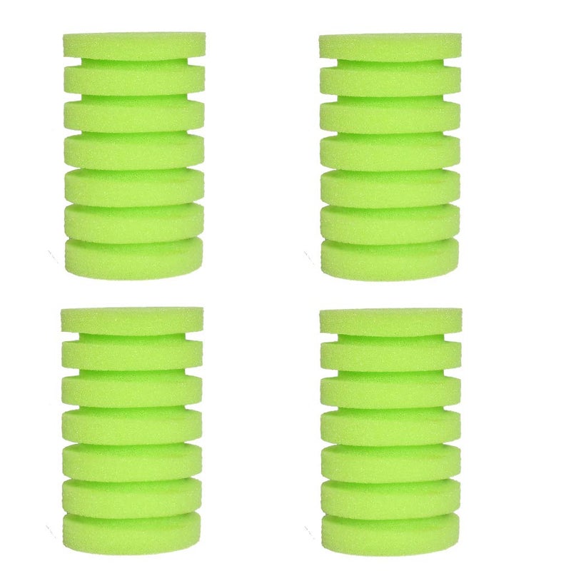UPETTOOLS Aquarium Biochemical Sponge Filter, Ultra Quiet Aquarium Air Pump Bio Sponge Fish Tank Foam Filter (Green Sponge 4 Packs) - Image 5