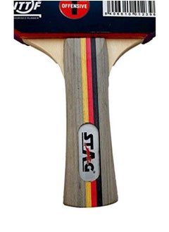 STAG Tec Ninja Table Tennis Racquet(Multicolour)| Advanced, ITTF Approved Rubber | 160 grams  - Image 2