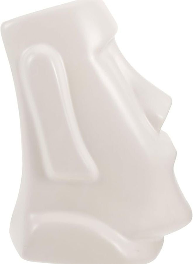 Moai Statue Tissue Box Cover Decorative Holder For Living Room Bedroom Office Smooth Finish - Image 1