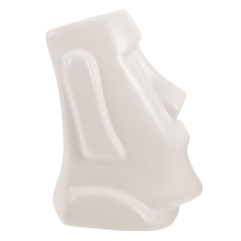 Moai Statue Tissue Box Cover Decorative Holder For Living Room Bedroom Office Smooth Finish - Image 2
