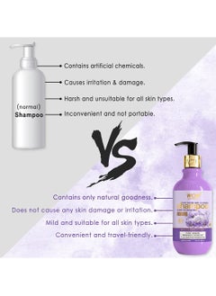 WOW Skin Science Rice Water Shampoo with Rice Water, Rice Keratin & Lavender Oil for Damaged, Dry and Frizzy Hair |No Sulphate & Parabens | No Silicones and Synthetic Color | For Men & Women - 300 ml  - Image 5