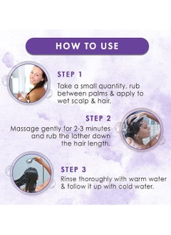 WOW Skin Science Rice Water Shampoo with Rice Water, Rice Keratin & Lavender Oil for Damaged, Dry and Frizzy Hair |No Sulphate & Parabens | No Silicones and Synthetic Color | For Men & Women - 300 ml  - Image 3