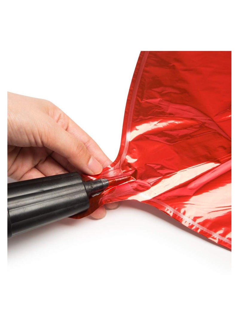 Highland 5-Piece Heart Foil Balloon for Birthday Party Decoration - Image 3