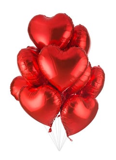 Highland 5-Piece Heart Foil Balloon for Birthday Party Decoration  - Image 5