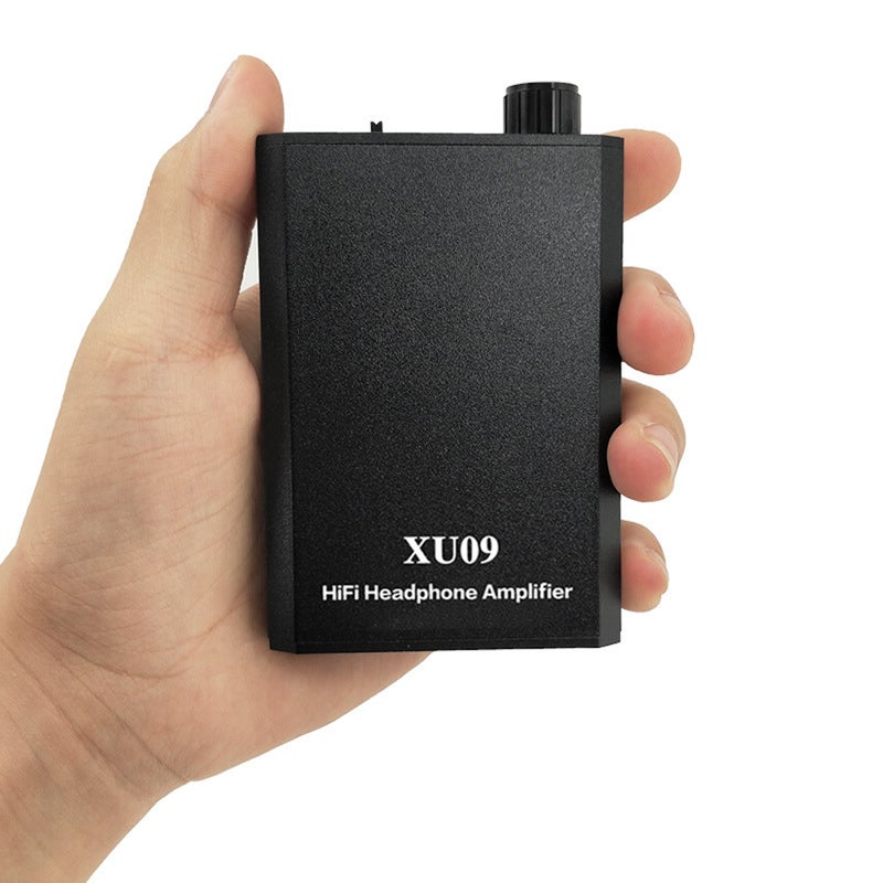 Compact Headphone Amplifier Portable Sound Improver Subwoofer Noiseless Earphone Amplifier - Image 1