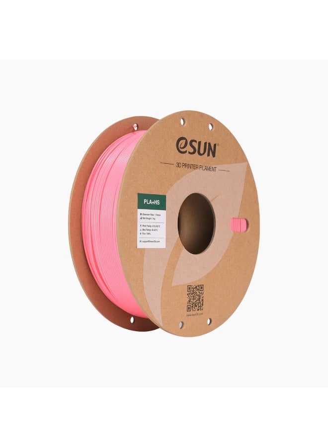 خيوط طباعة ثلاثية الأبعاد عالية السرعة من إي صن PLA+، قطر 1.75 مم، دقة أبعاد ± 0.03 مم، بكرة وزنها 1 كجم (2.2 رطل)، خيوط Speedy PLA Plus للطابعات عالية السرعة، لون وردي
