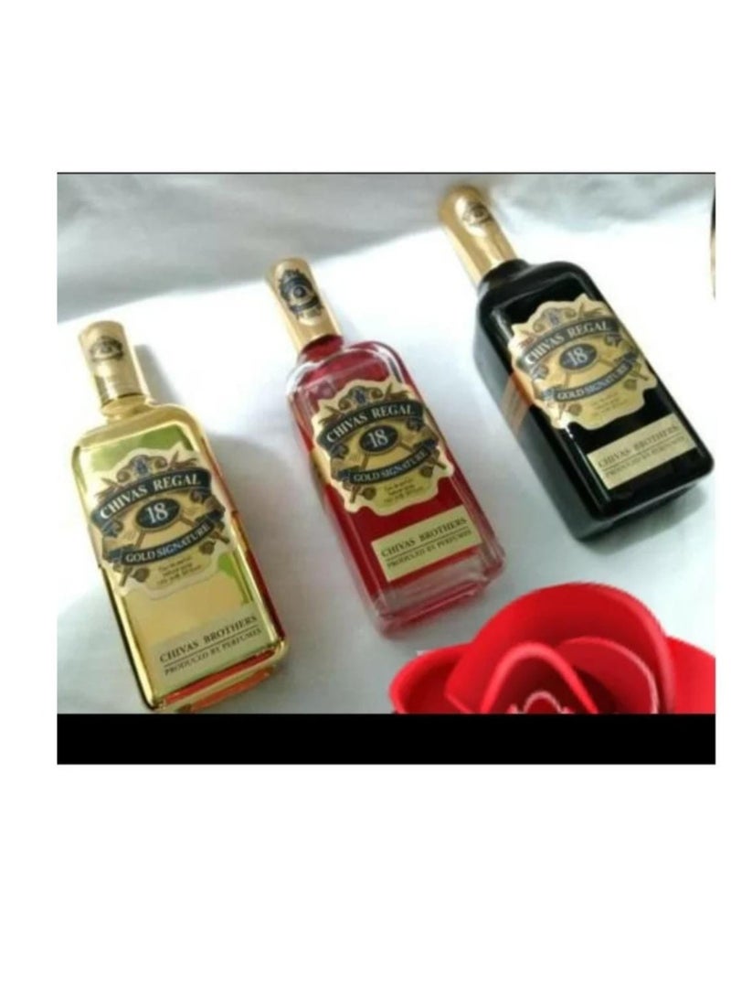 Perfumes Art Package 3 pheromone perfumes - Chivas Black - Chivas Gold - Chivas Red