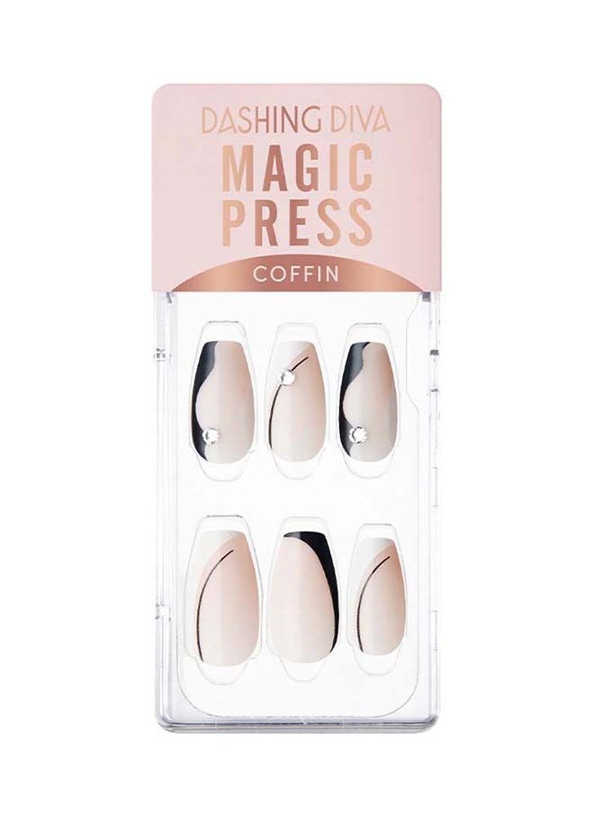 DASHING DIVA Magic Press Career Woman Coffin  - Image 1