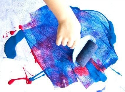 Vishal Plain Foam Roller Brushes for Painting, Art and Craft Projects, Set Of 3 - Image 4