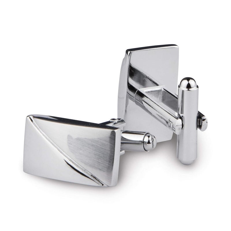 Kovove The Bling Fling Silver Coloured Cufflinks - Image 3