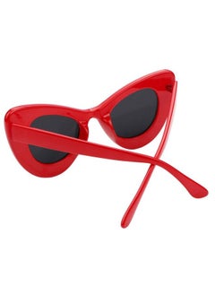FEISEDY Retro Cat Eye Women Sunglasses Cateye Acetate Frame Polycarbonate Lenses B2239  - Image 3